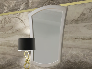 SMERALDO - Framed wall-mounted mirror by CASA +39 - view 2
